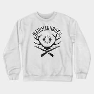 Waidmannsheil Hirschgeweih Jäger Crewneck Sweatshirt